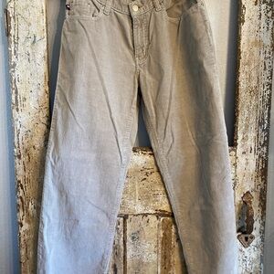 Ralph Lauren Polo Jeans Co. Tan Corduroy Jeans (Saturday Jean) Size 4
